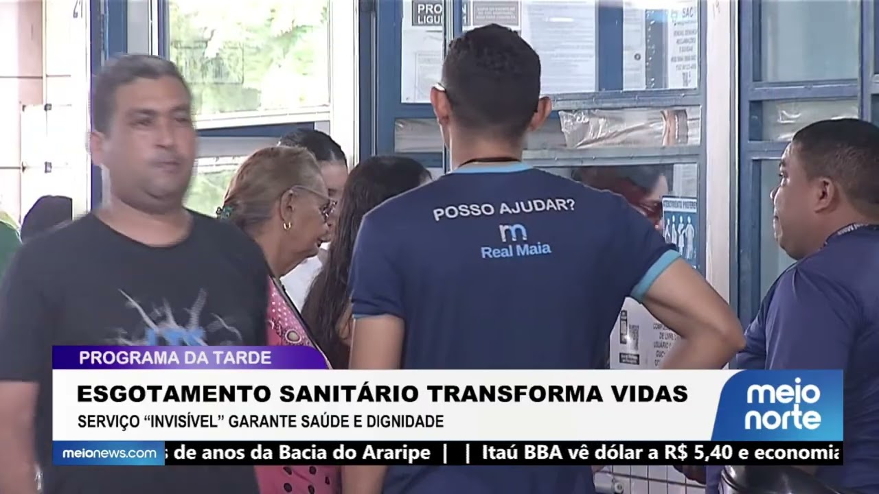 Esgotamento sanitário transforma vidas | Programa da Tarde