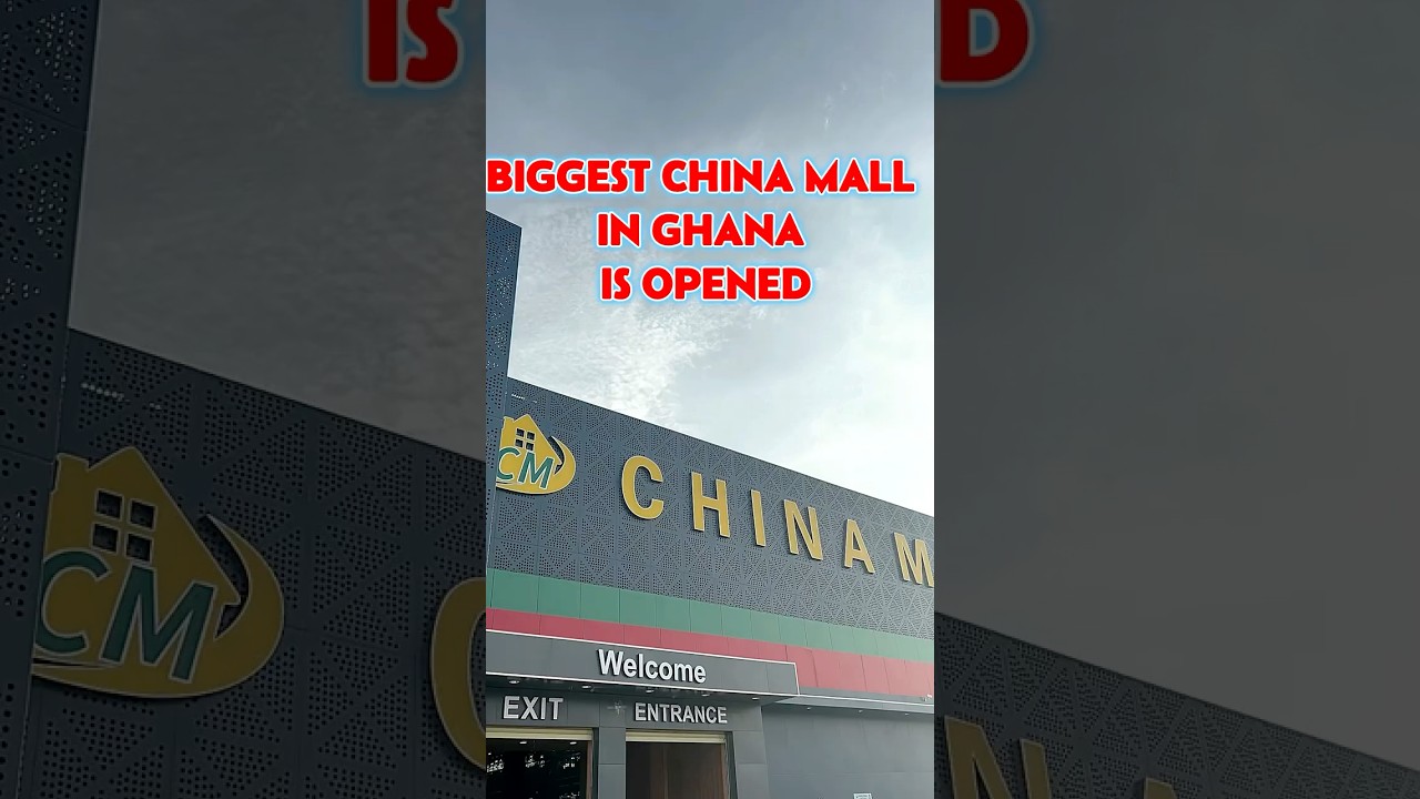 Еще один торговый центр CHINA MALL рядом с ACCRA MALL #Гана #Аккра #тренды #шопинг #Китай