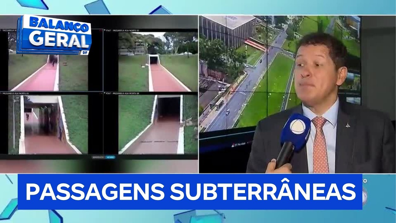 Câmeras com reconhecimento facial ampliam segurança para pedestres no DF | Balanço Geral DF