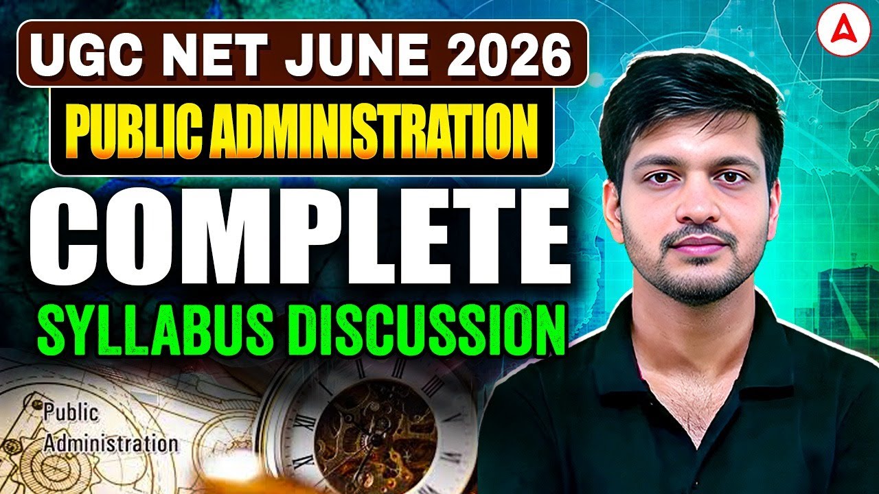 UGC NET Public Administration | UGC NET Public Administration Syllabus 2026 Discussion By Puneet Sir