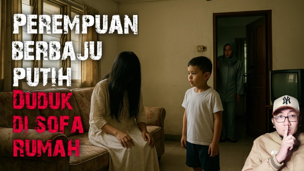 JERITAN DALAM TANDAS - PEREMPUAN BERBAJU PUTIH - GANGUAN LEPAS BERSALIN - SERAM RUMAH TEPI HUTAN
