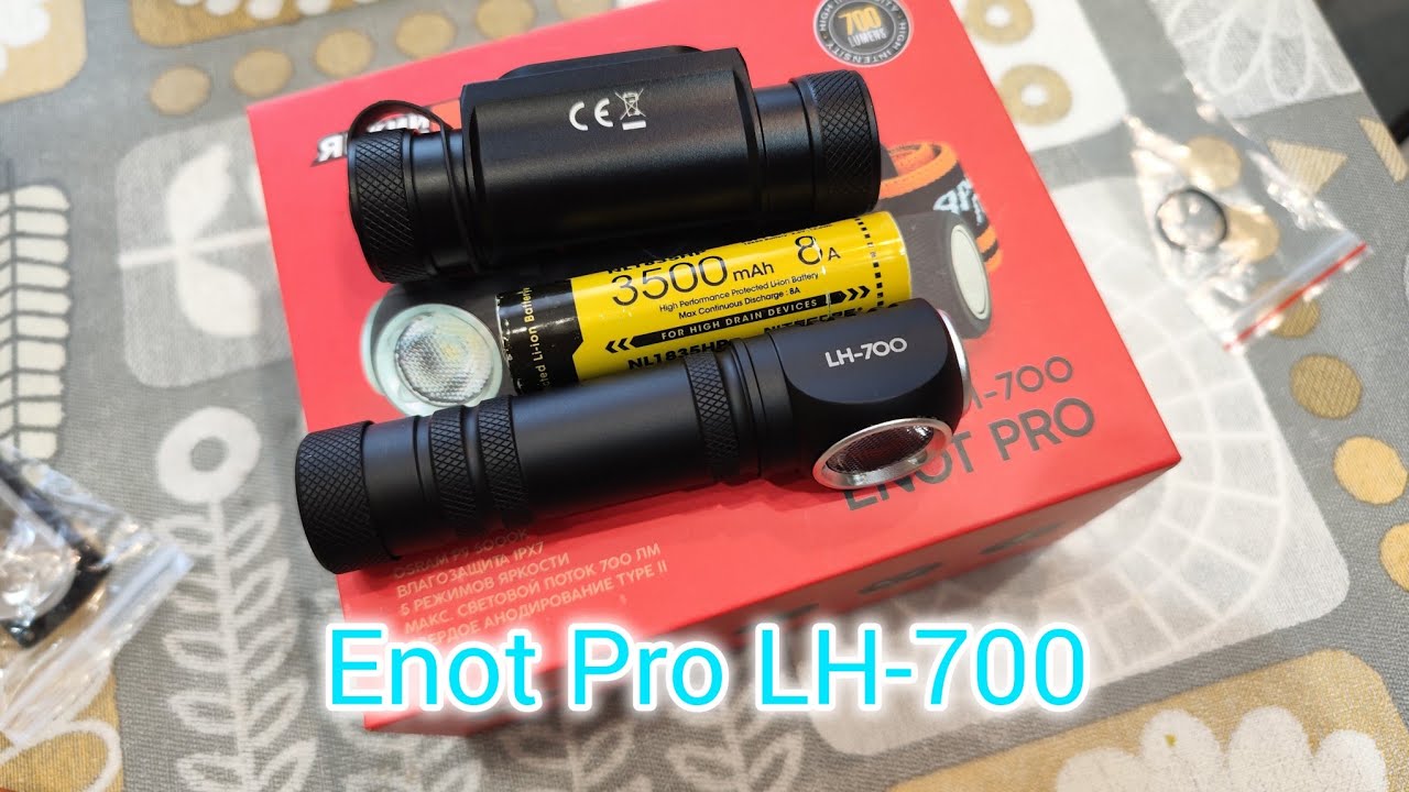 ЯРКИЙ ЛУЧ LH-700 ENOT PRO.Новая разновидность популярного компактного налобника.