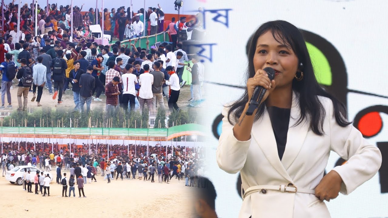 NAIYO NAIYO MAINU DIL TERA NAIYO CHAHIDA SONG BY PARMITA REANG||COLLEGE FRESHER'S 2024...