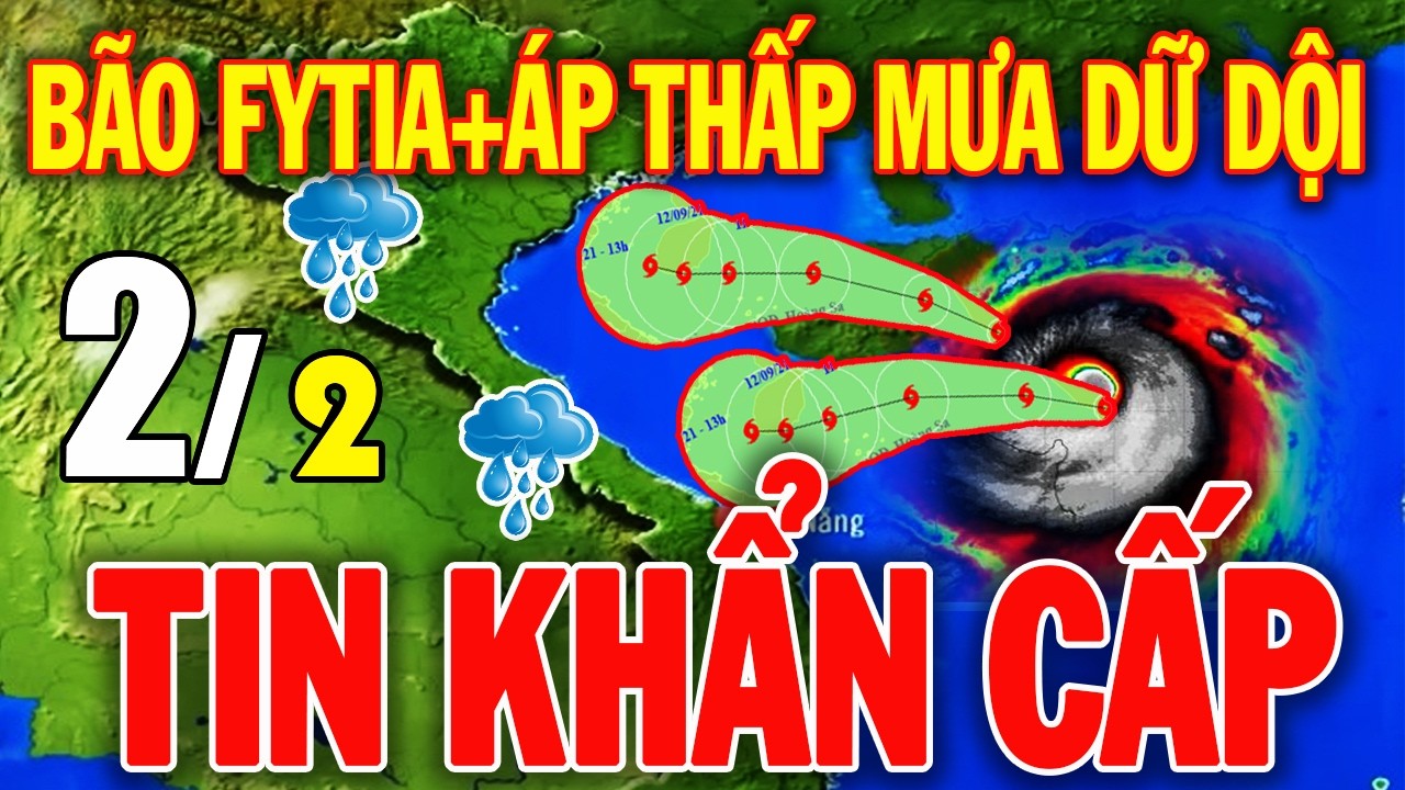 🔴[Trực Tiếp] Tin Bão Mới Nhất | Dự báo thời tiết hôm nay ngày mai 2/2/2026 | Thời tiết 3 ngày tới