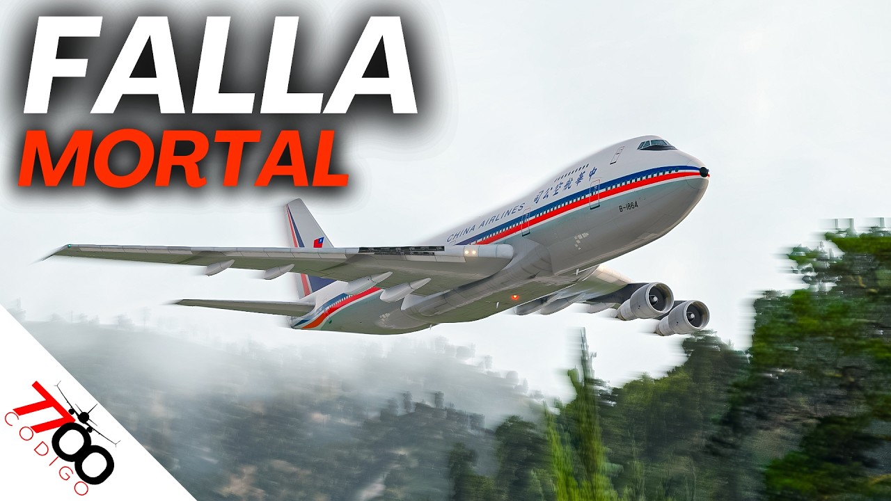 El Boeing 747 que PERDIÓ sus MOTORES en el Aire | Vuelo 358 de China Airlines