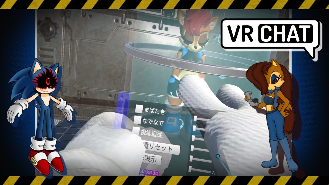 Sally.exe Goes to Pervision for Experimentation The Original Exe Arc #vrchat