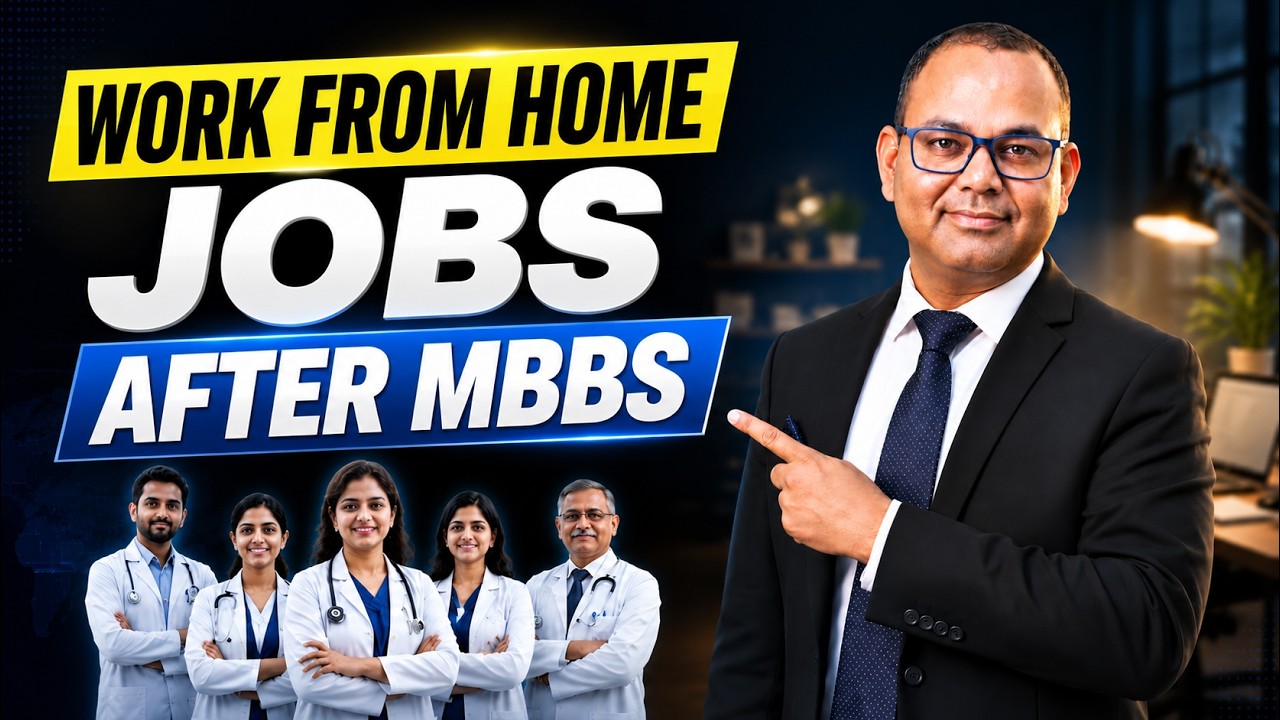 Work From Home Jobs After MBBS | Non-Clinical Jobs for Doctors | Salary, Eligibility & Career Guide