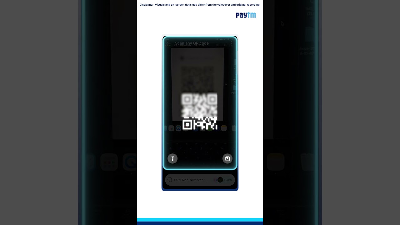 Lights. Scan. Pay. 🎥 | Meet Paytm&rsquo;s Animated QR Scanner | By Paytm | #PaytmKaro