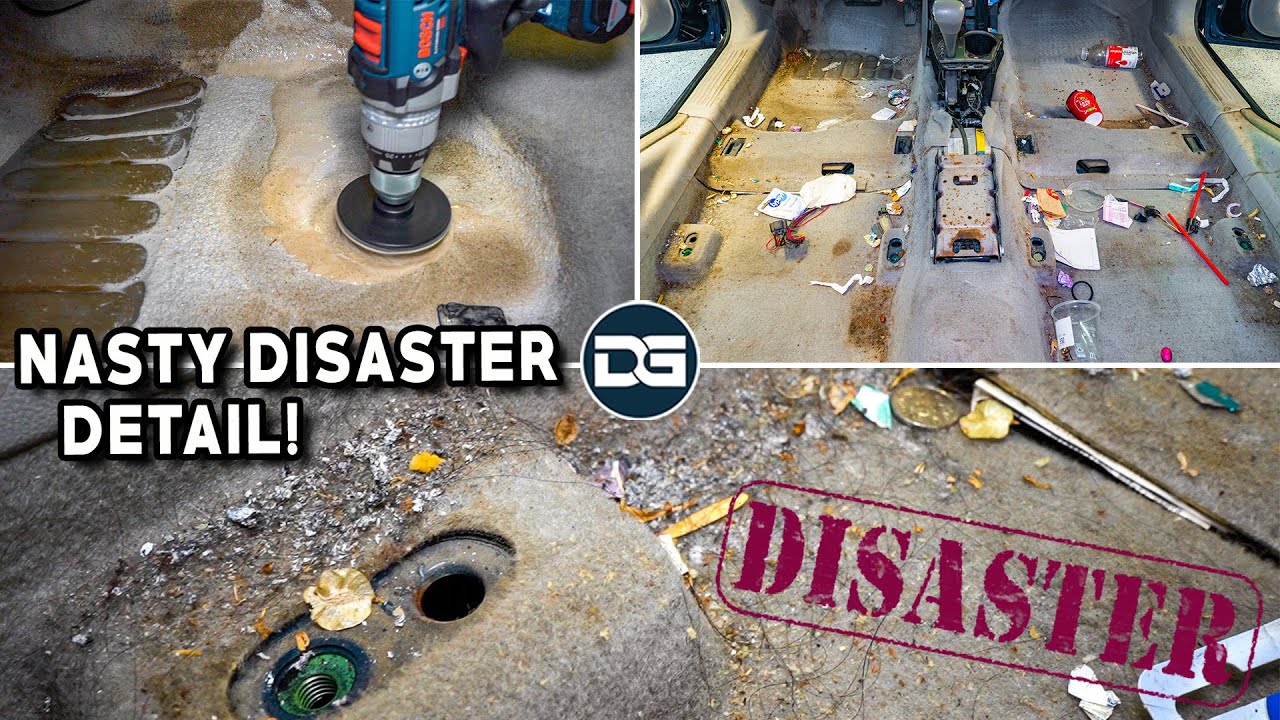 Deep Cleaning a Smoker's DISGUSTING Car! | The Detail Geek