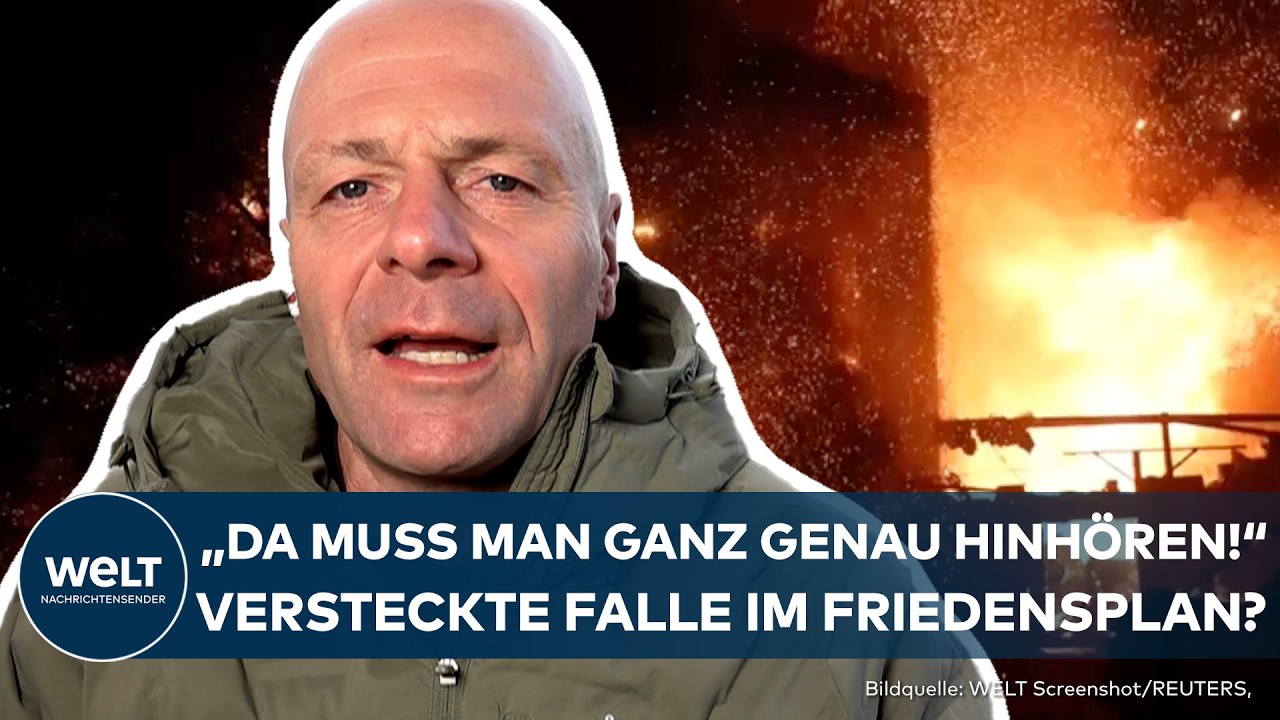 UKRAINE-KRIEG: Friedensplan mit versteckter Falle? 