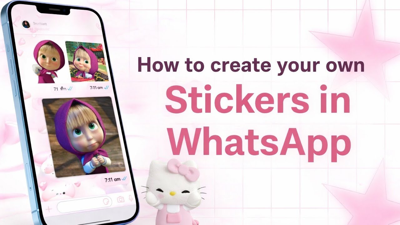 Make your own stickers in watsapp 💗🥂easily ..!!