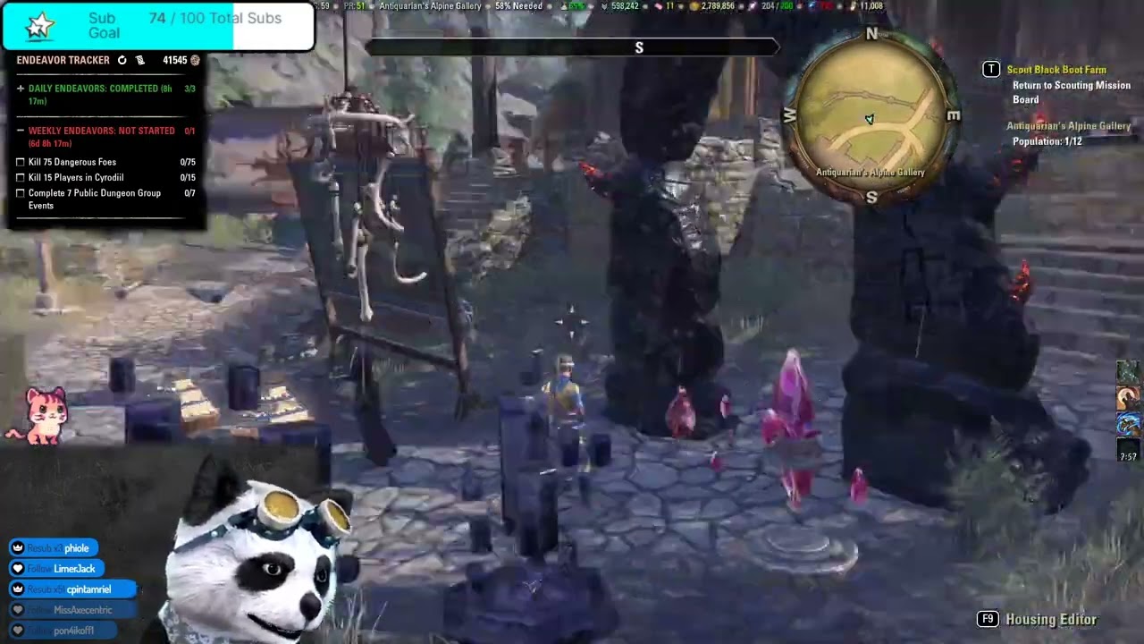 Tianlein plays ESO (668) - Exploring Necrom