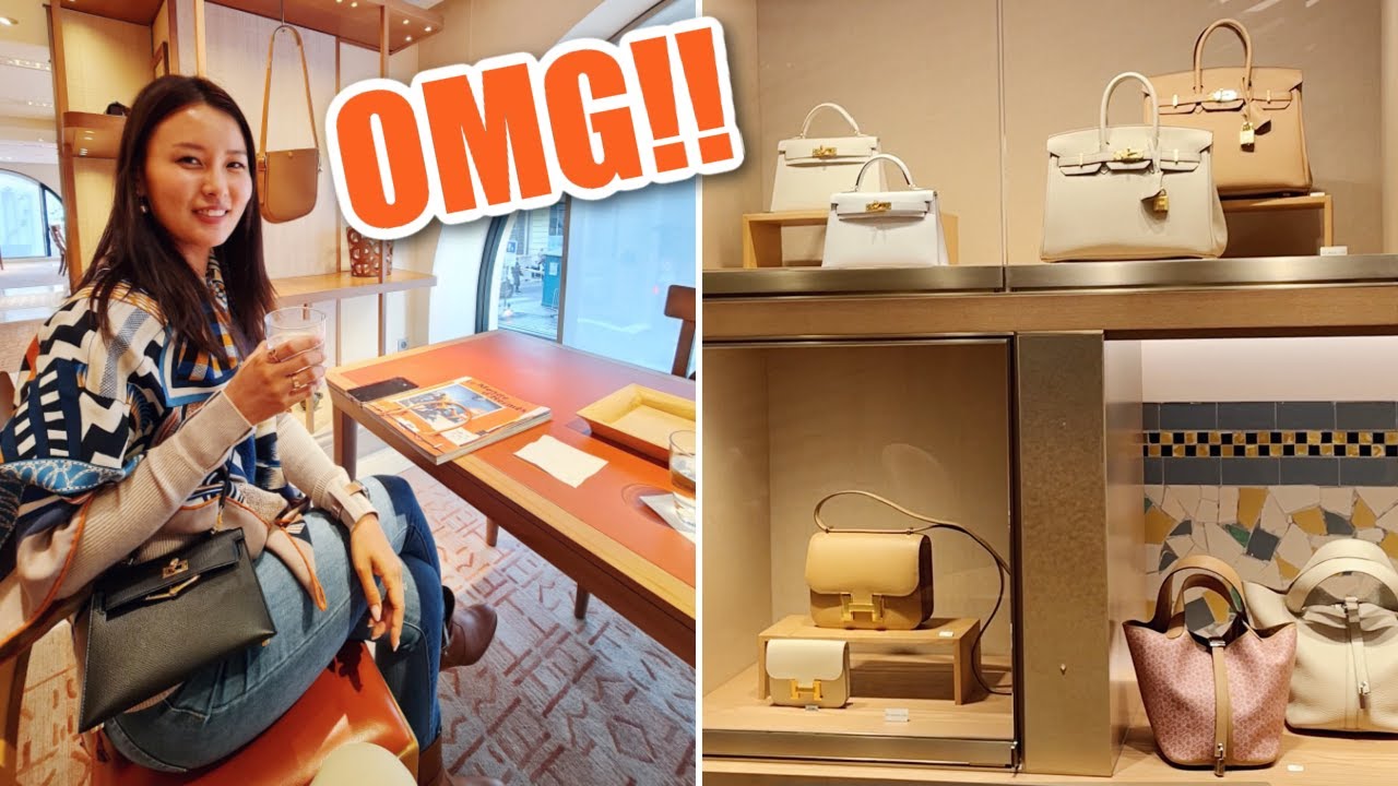 Наконец-то делюсь своей *СУМАСШЕДШЕЙ* историей о визите в Hermès Paris! Вы не поверите, что произ...