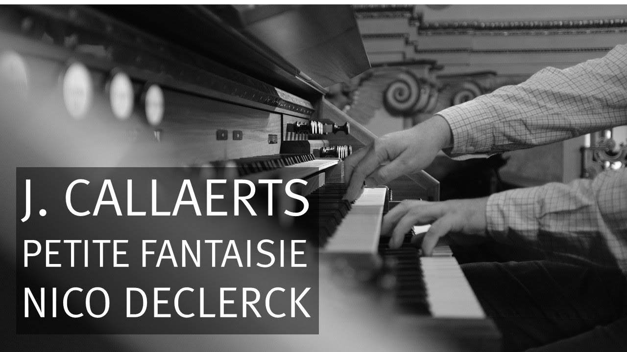 Joseph Callaerts (1838-1901): Petite Fantaisie, Nico Declerck - Orgel