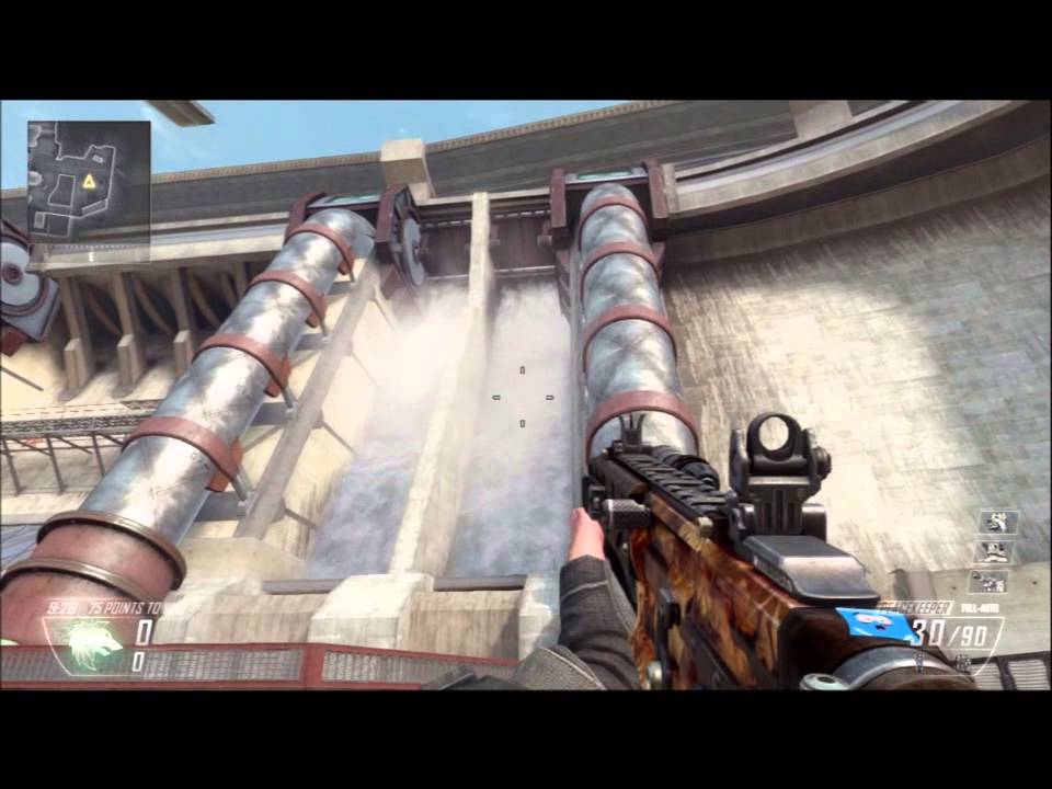 Call of Duty Black Ops 2 - Exploring new DLC map Hydro