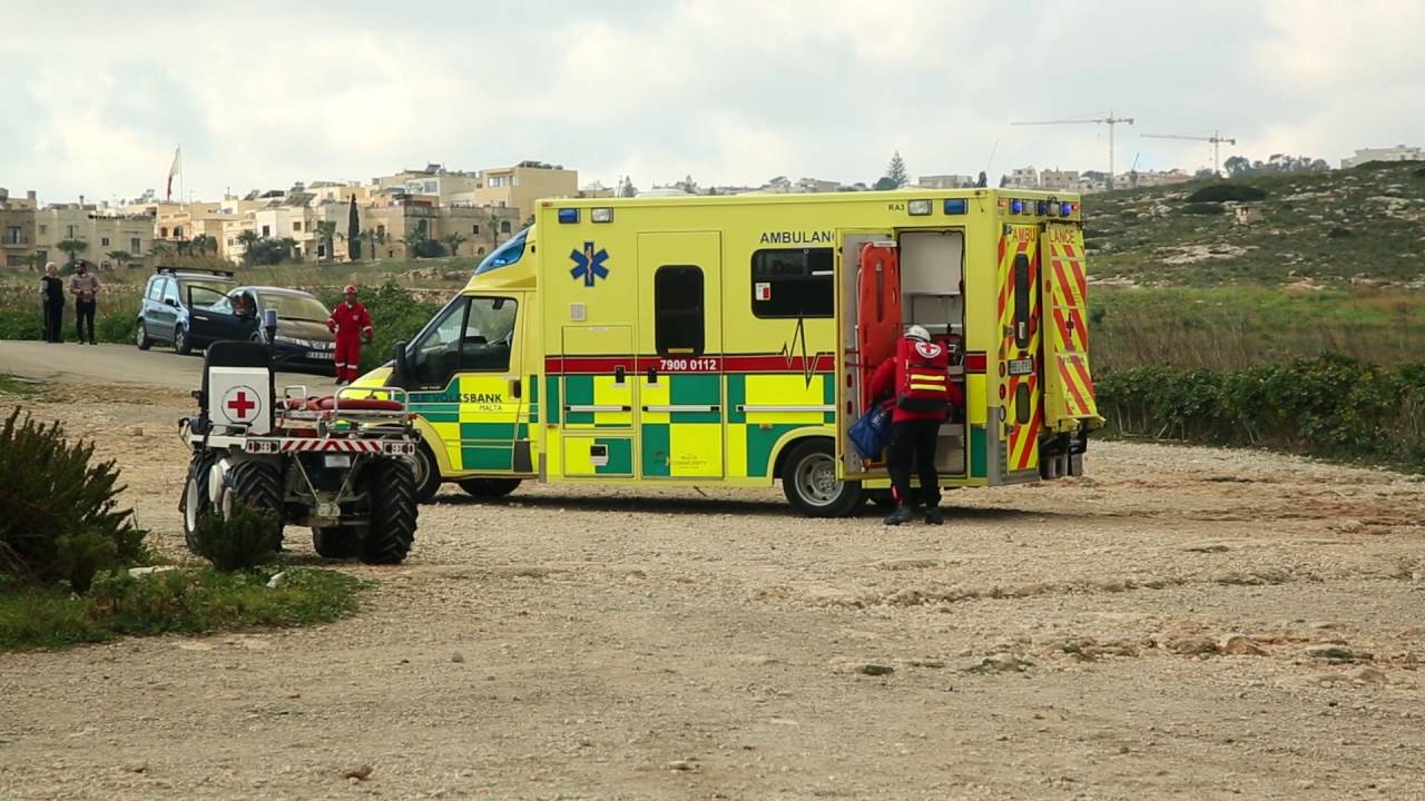 Malta Red Cross - Accident Simulation Exercise