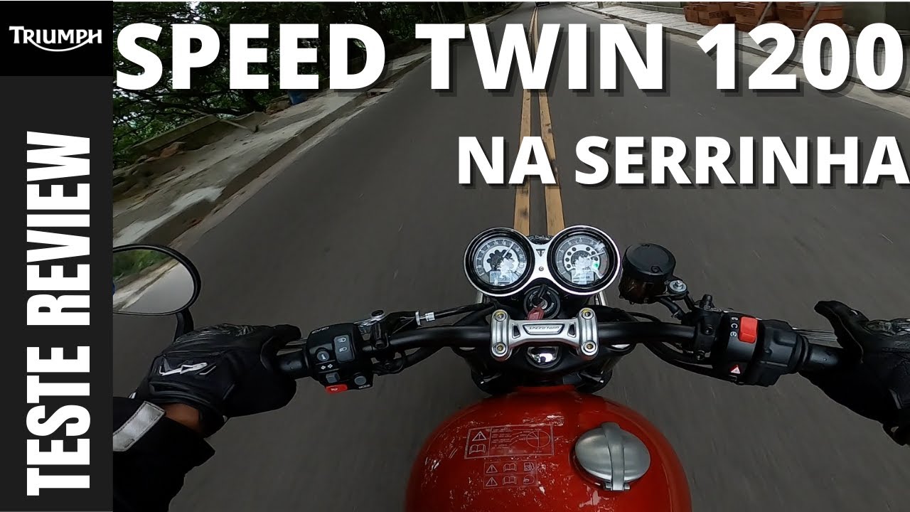 ✅ [TESTE COMPLETO] - ACELERAMOS A TRIUMPH SPEED TWIN 1200