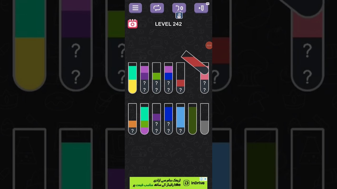 Water Sort Puzzle Sort Color Level 242