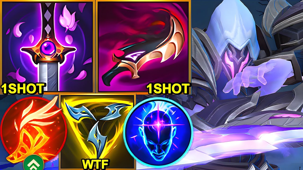 Wild Rift China Pyke Mid - 26KILL NEW Fleet Footwork ONE SHOT PYKE Build Runes