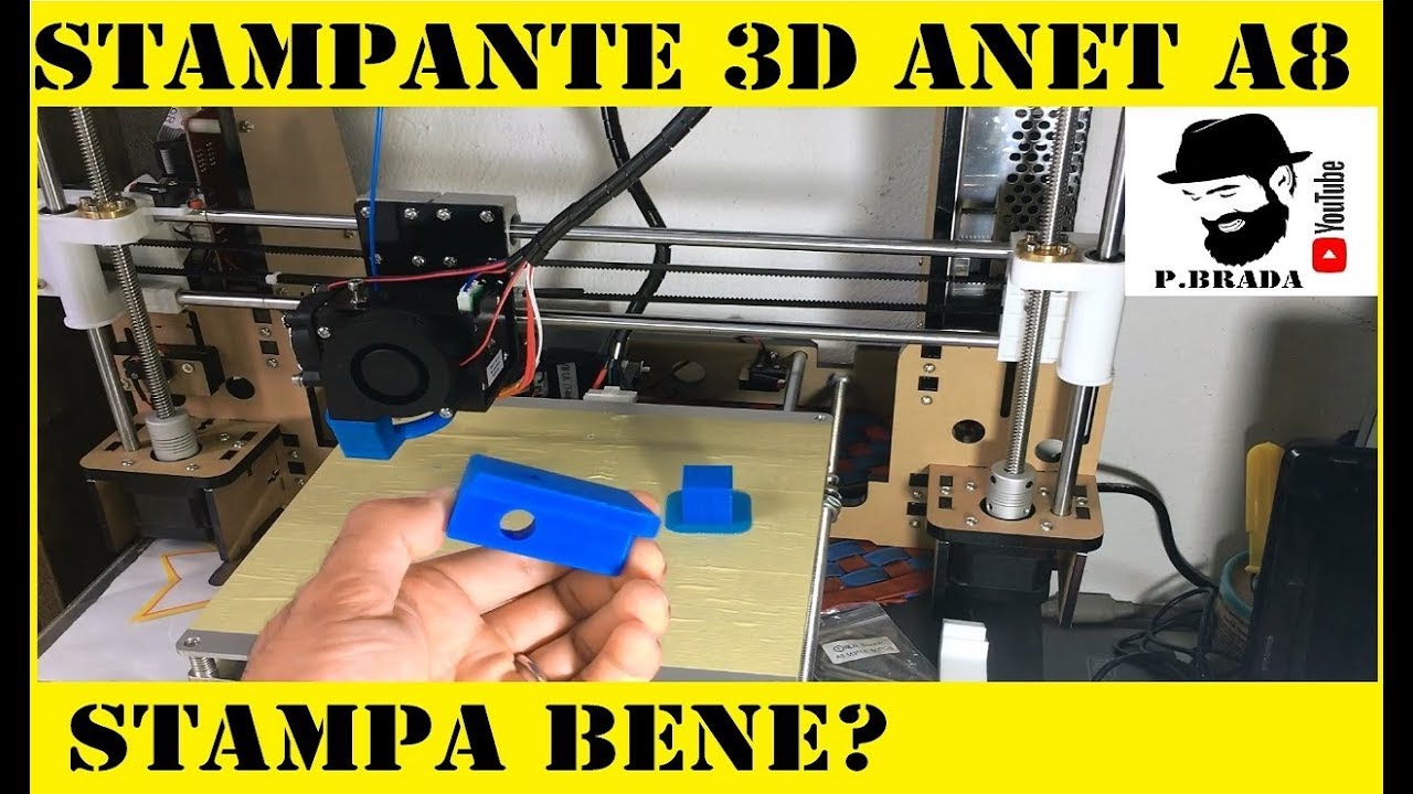 Stampante 3D Anet A8 Prime stampe,impressioni e consigli by Paolo Brada DIY