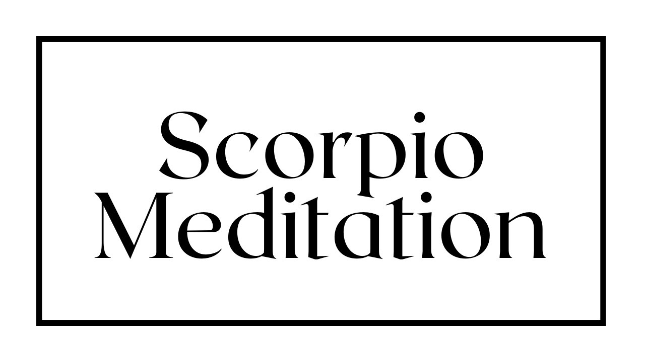 СКОРПИОН: Солнце, Луна, Восхождение | Медитация *** Медитация Ом Шаанти ***