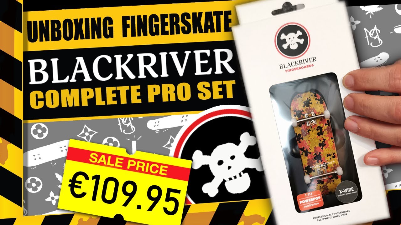 [ENG/FR] FINGERBOARD UNBOXING & REVIEW - BLACKRIVER 2020 COMPLETE PRO SET