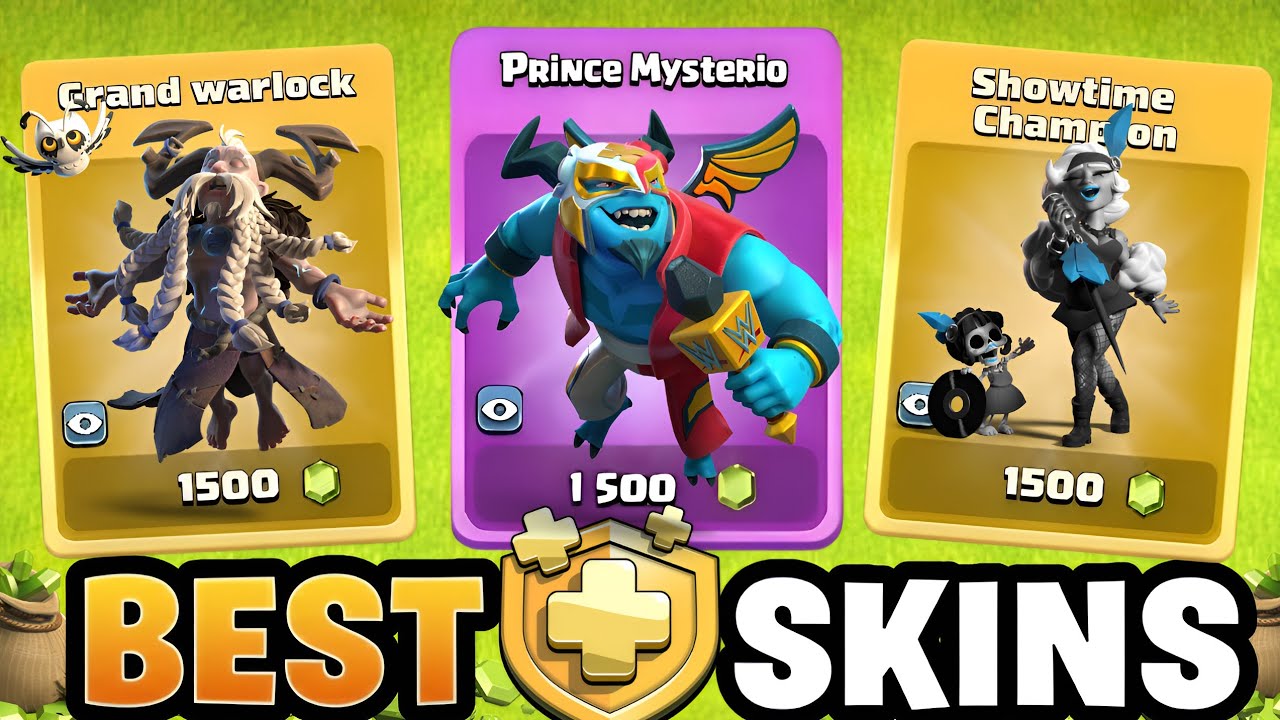 Upcoming ALL Hero Skins Coming With Gems In Clash Of Clans 2026 🔥 Full Animation