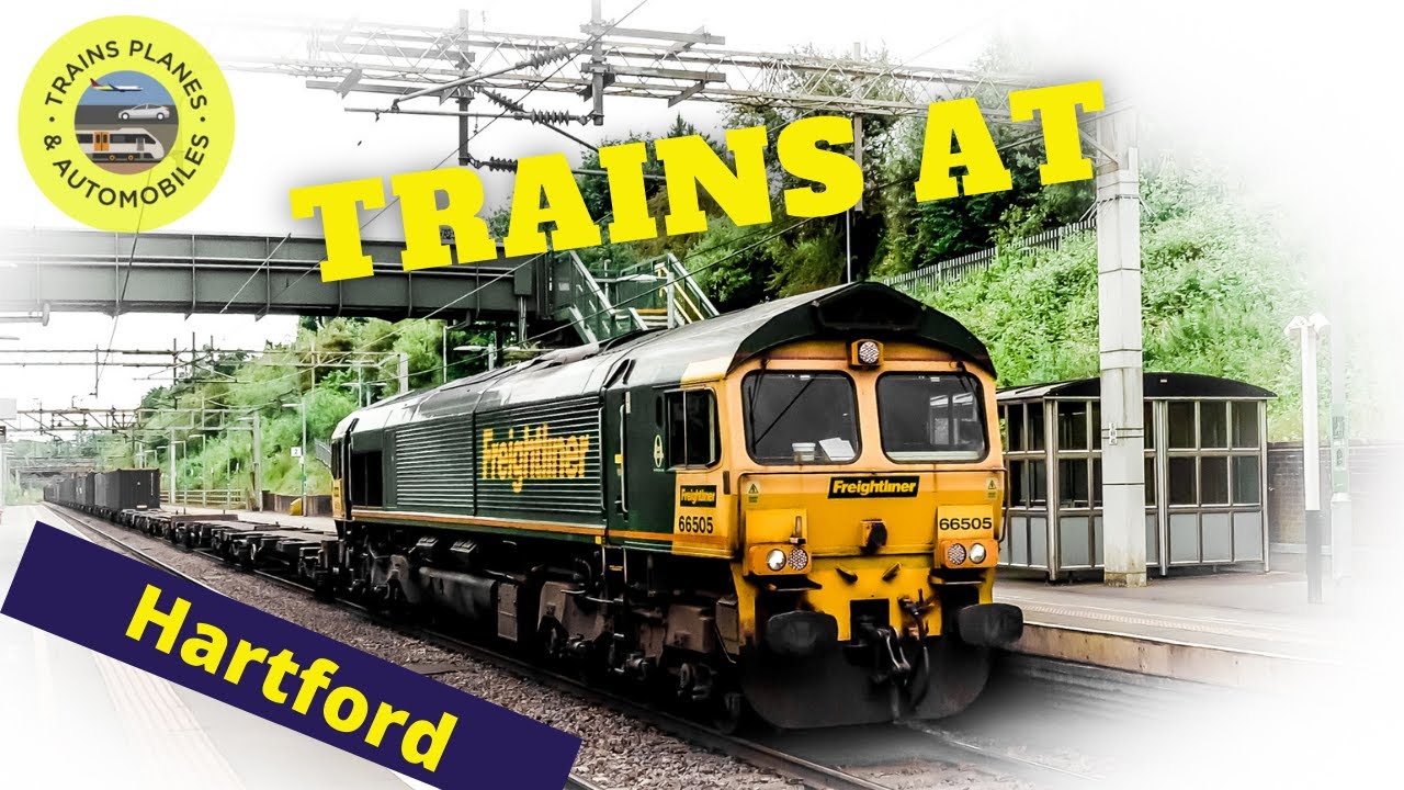 Trains at Hartford 18 June 21 [A Railway Video Uk Series]