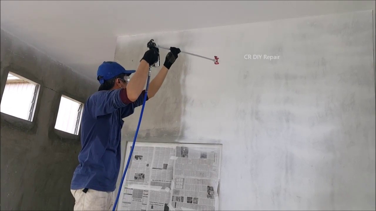 Cara Mengecat Menggunakan Mesin Airless Spray