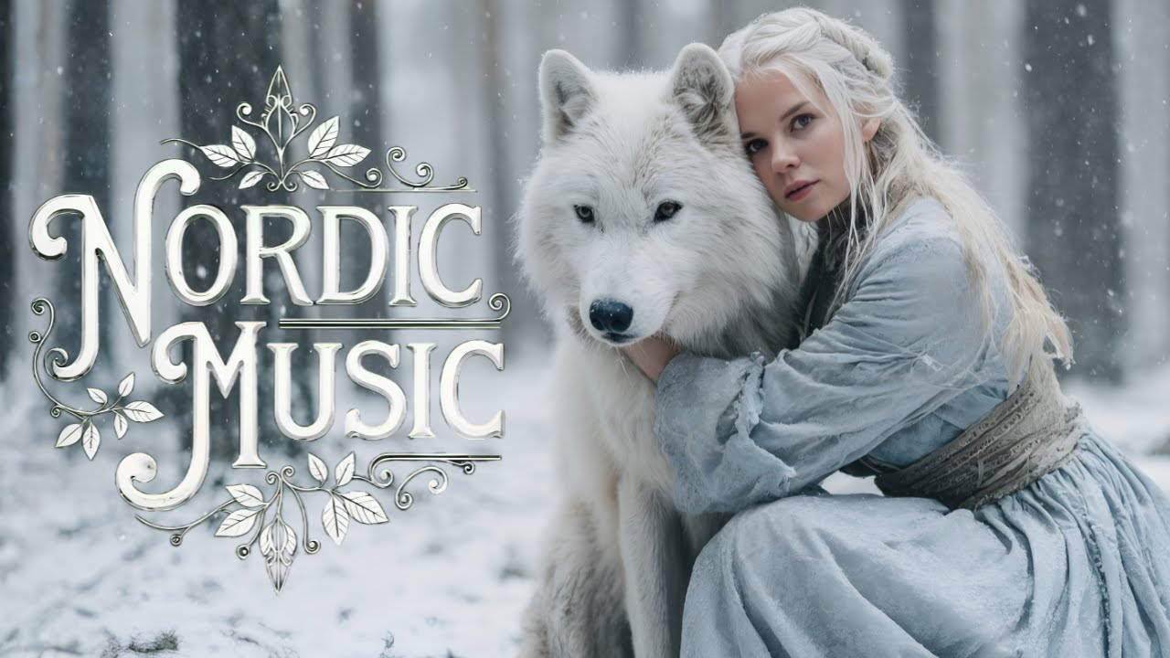 Nordic Wolf Fantasy Music | 432Hz Old Norse Female Vocals | Gaming, Study  & Stress Relief Mix