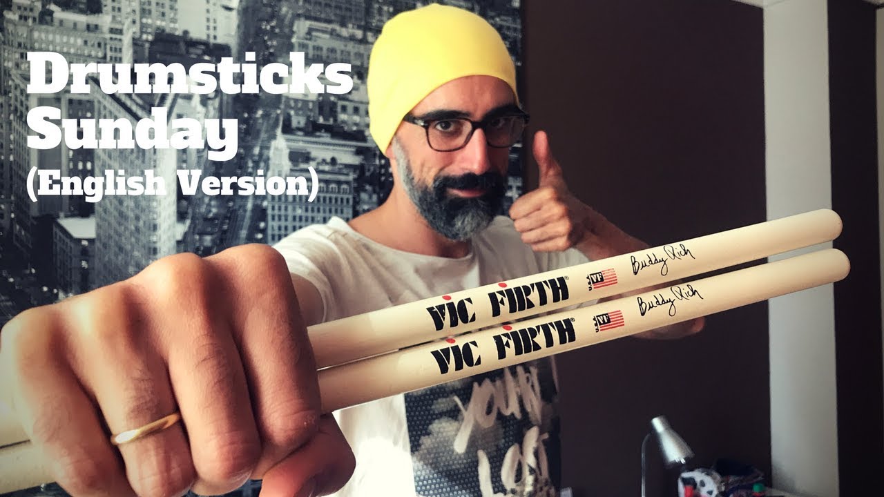 Drumsticks Sunday (Week 24): VicFirth Signature Buddy Rich (SBR) - English Version