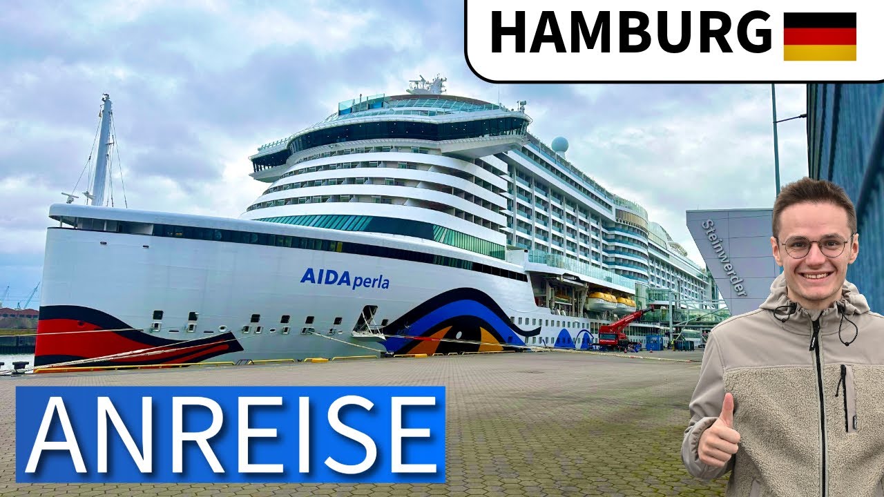 AIDAperla: Anreise zur Transreise im Sturm! 🌪️ Mit dem IC der Deutschen Bahn nach Hamburg 🚉
