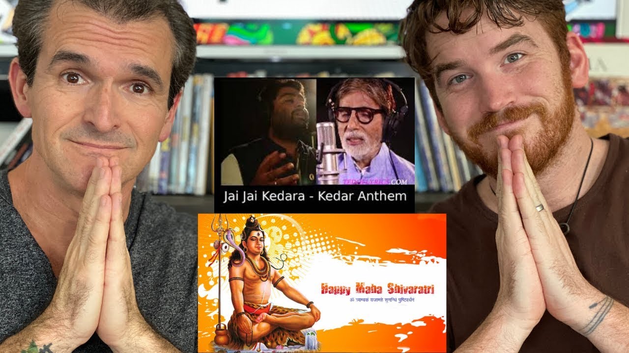 Maha Shivaratri Festival & Jai Jai Kedara song AMERICAN REACTION! Amitabh Bachchan, Arijit Singh