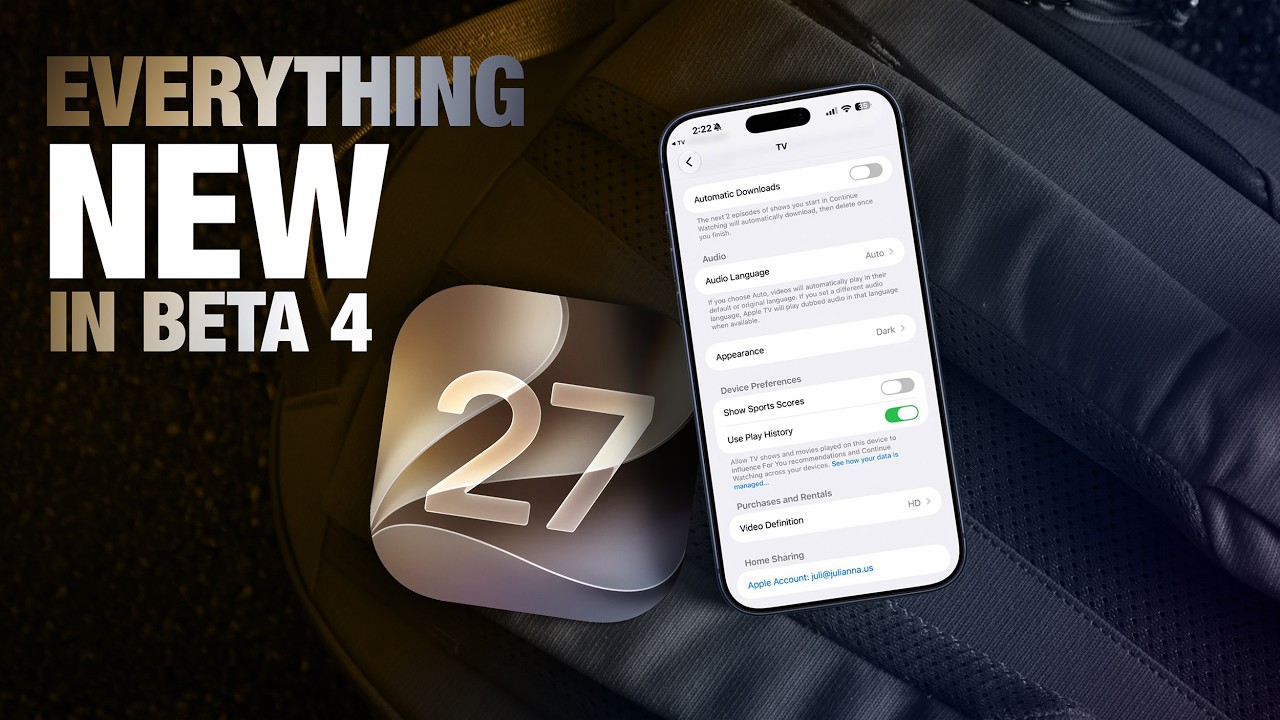 iOS 27 Beta 4 Released! Every New Feature & Change