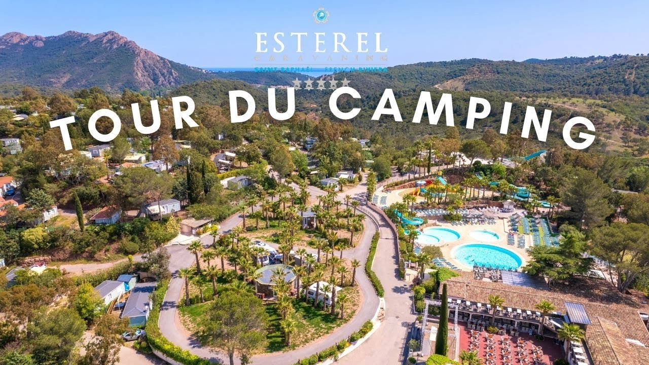 On fait le tour du Camping 5 Étoiles Esterel Caravaning !