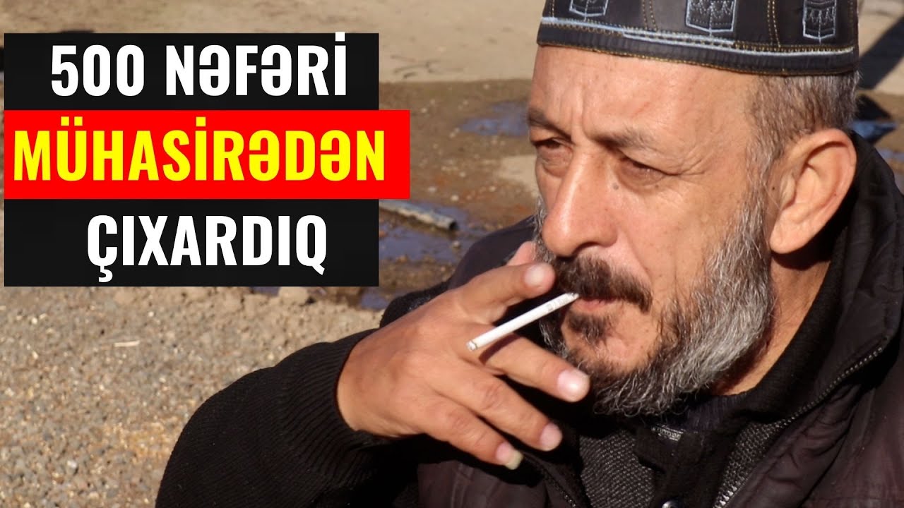 110 Kiloluq yaralı əsgəri bir kilometr çiynində gətirən Kamil kişi