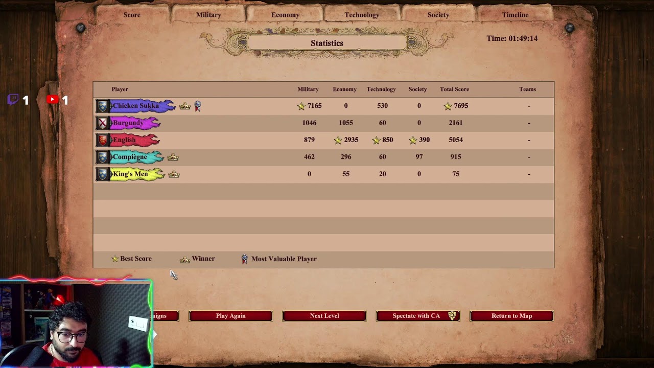 Today I'm Destroying Paris - Joan Of Arc - Age of Empires #5 - Hard Difficulty