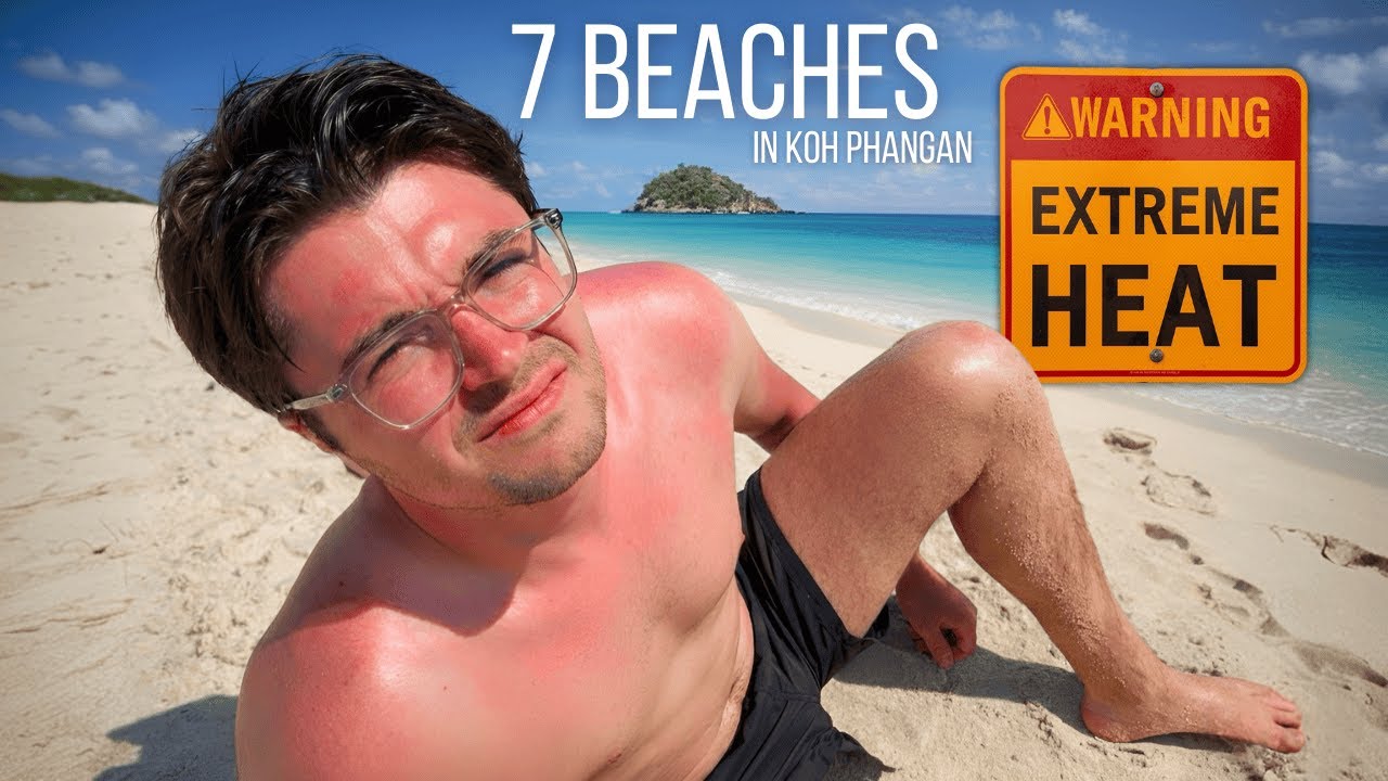 Rating EVERY Beach On Koh Phangan Island! 🇹🇭