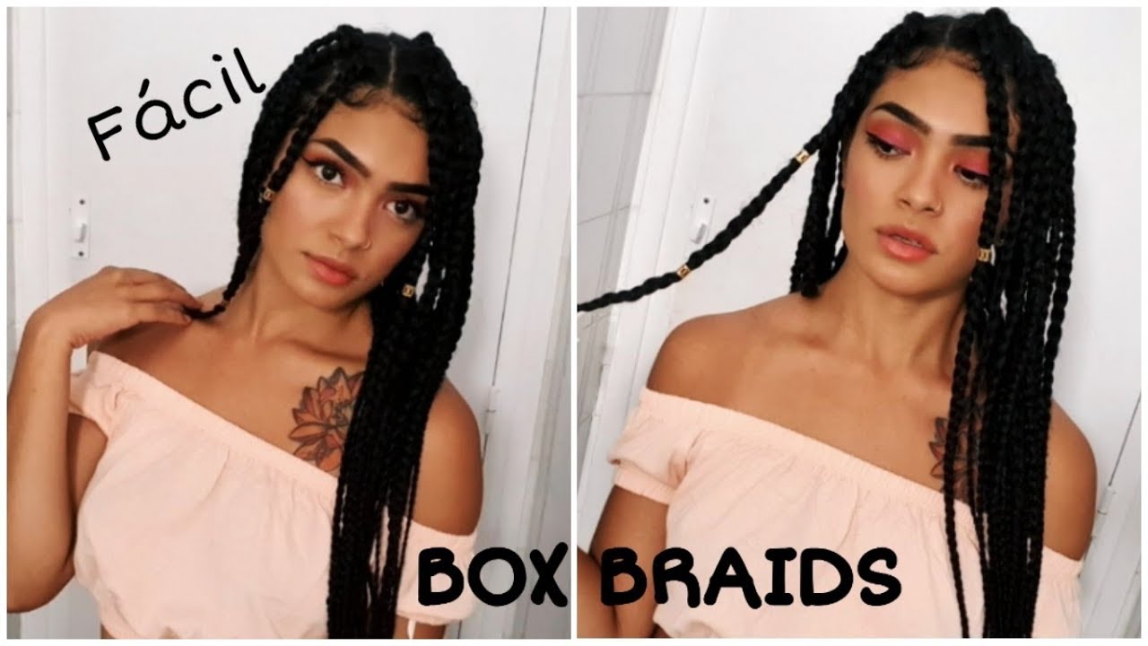 Trenzas africanas (BOX BRAIDS) en casa, FÁCIL - Nicurly.