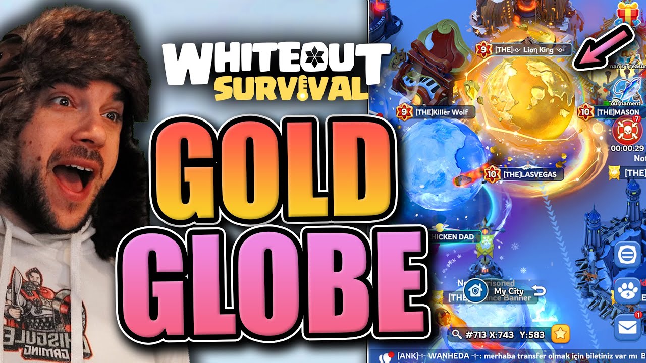 Golden Globe is Totally Insane [new domain cosmetic] Whiteout Survival