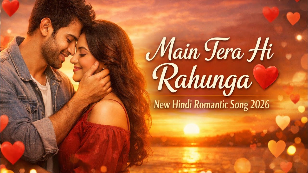 Main Tera Hi Rahunga ❤️ | New Hindi Romantic Song 2026 | Heart Touching Love Song