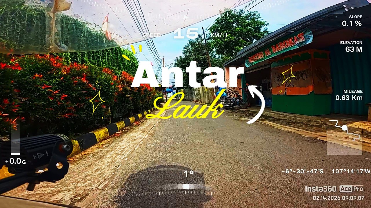 🎬 Antar Lauk Morning Run | Ciputat Vibes | February 14, 2026