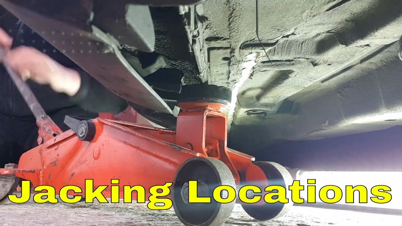как: точки поддомкрачивания Ford