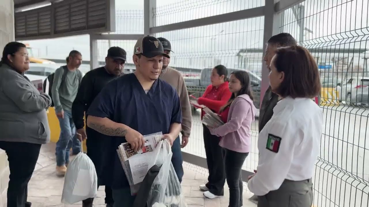 INM y SEGOB supervisan puntos de repatriación