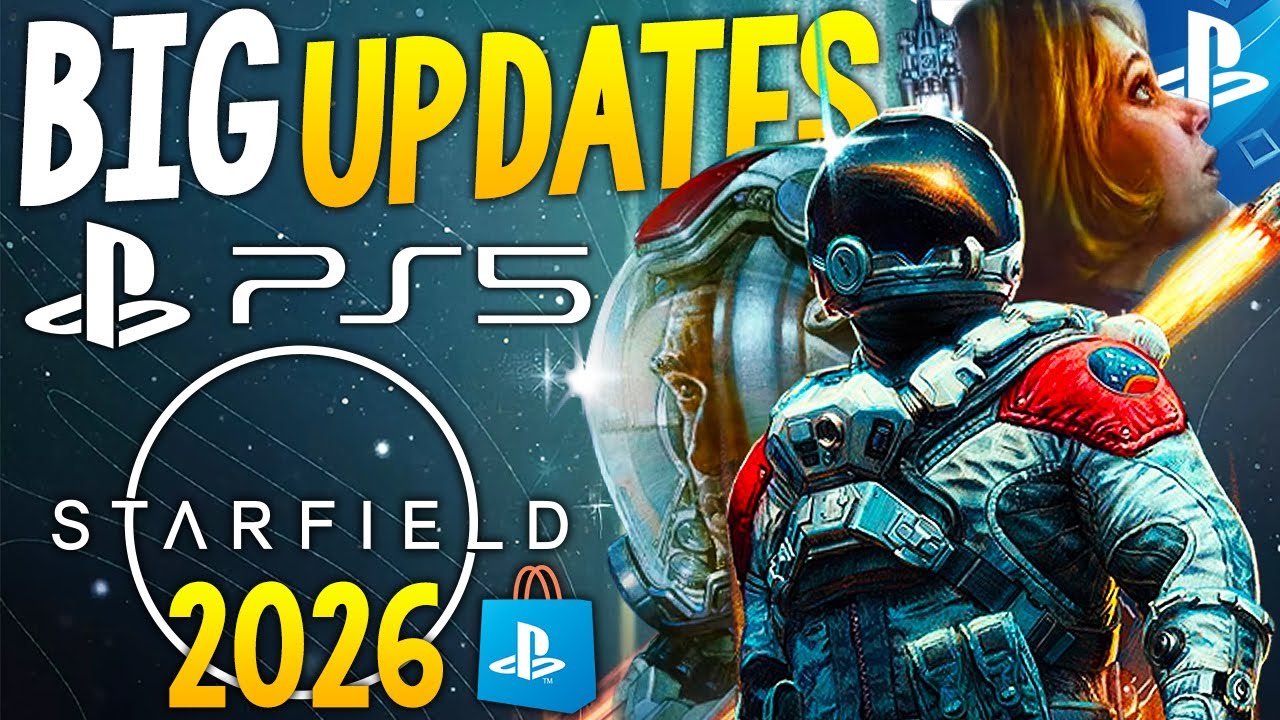 BIG Starfield PS5 UPDATES - Coming 2026, Game Overhaul, Big UPGRADES to Space Travel + More News