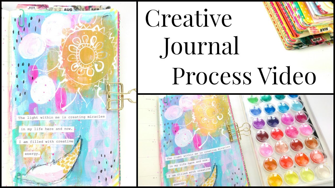 Creative Journal Process Video
