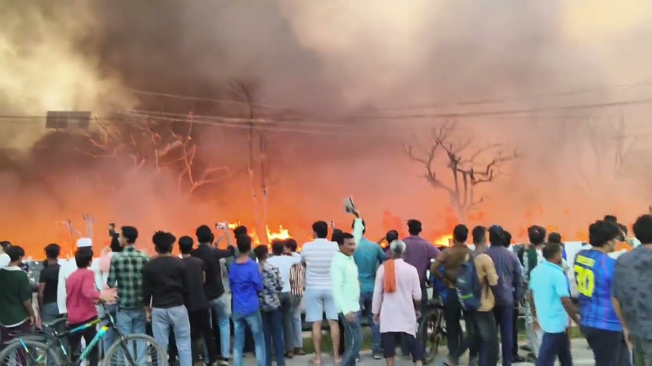 🔥 LIVE Incident: Vikas Nagar me aag ka kahar | Tedhi Pulia Lucknow
