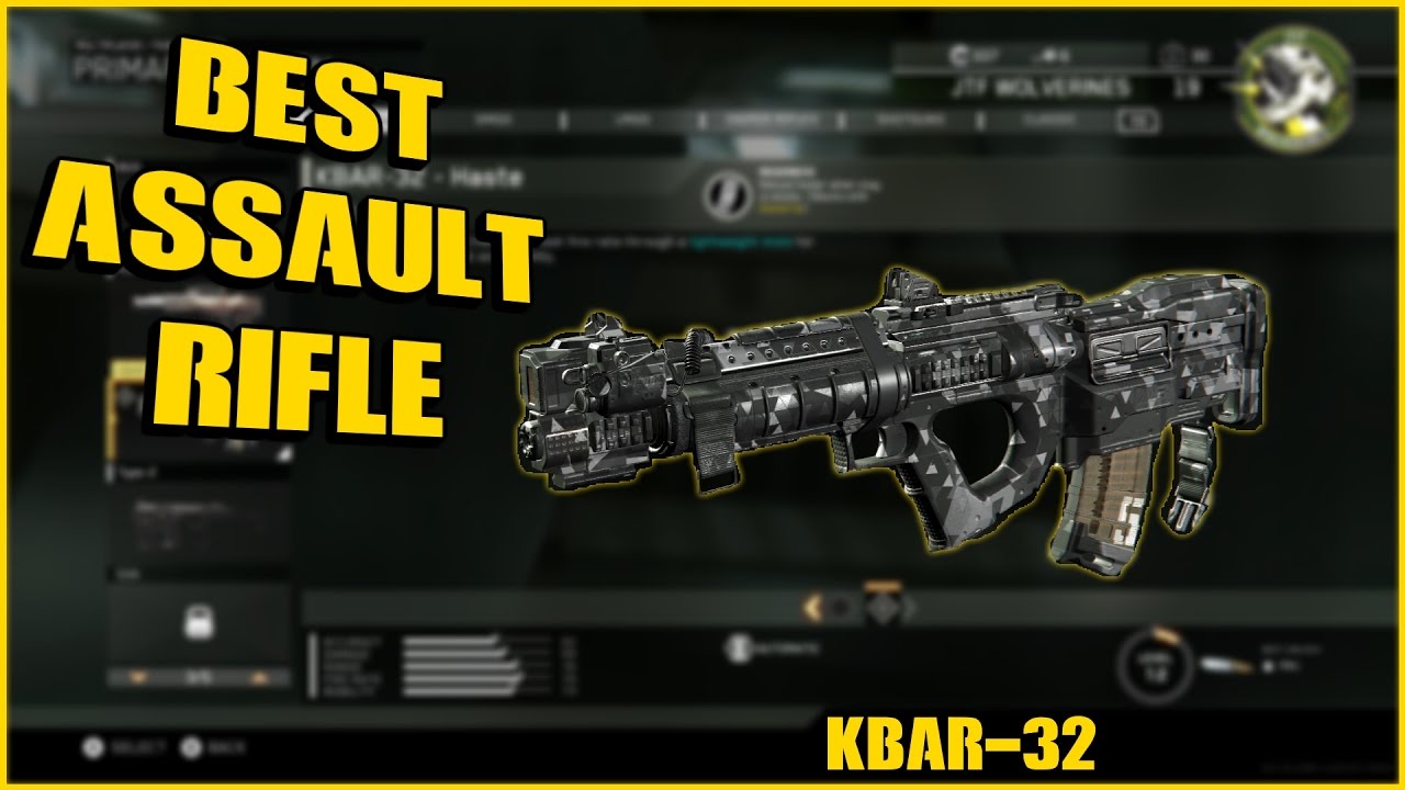 Best Assault Rifle! - KBAR-32 Assault Rifle Gameplay - Call of Duty Infinite Warfare