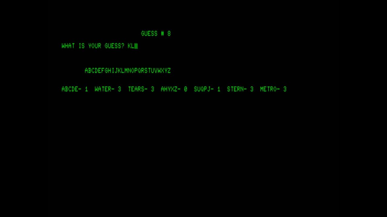 G-Word for the Commodore PET\Commodore CBM