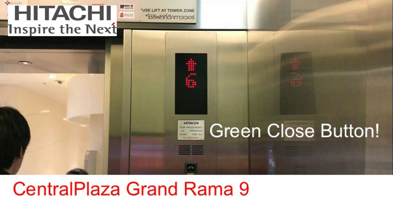 CentralPlaza Grand Rama 9 Bangkok ** Hitachi Traction Elevators [Main]